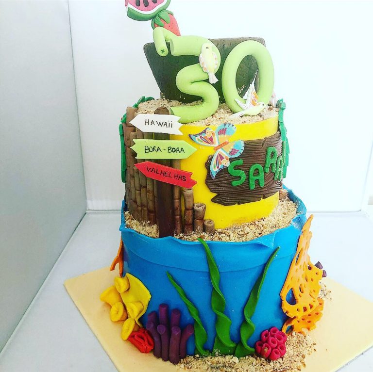 Gâteau Vacances : 30 ans Sarah