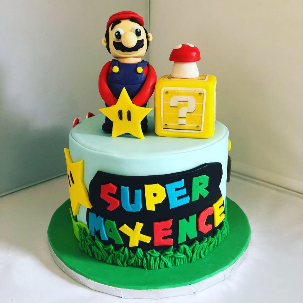 Lire la suite à propos de l’article Gâteau Mario : anniversaire Maxence