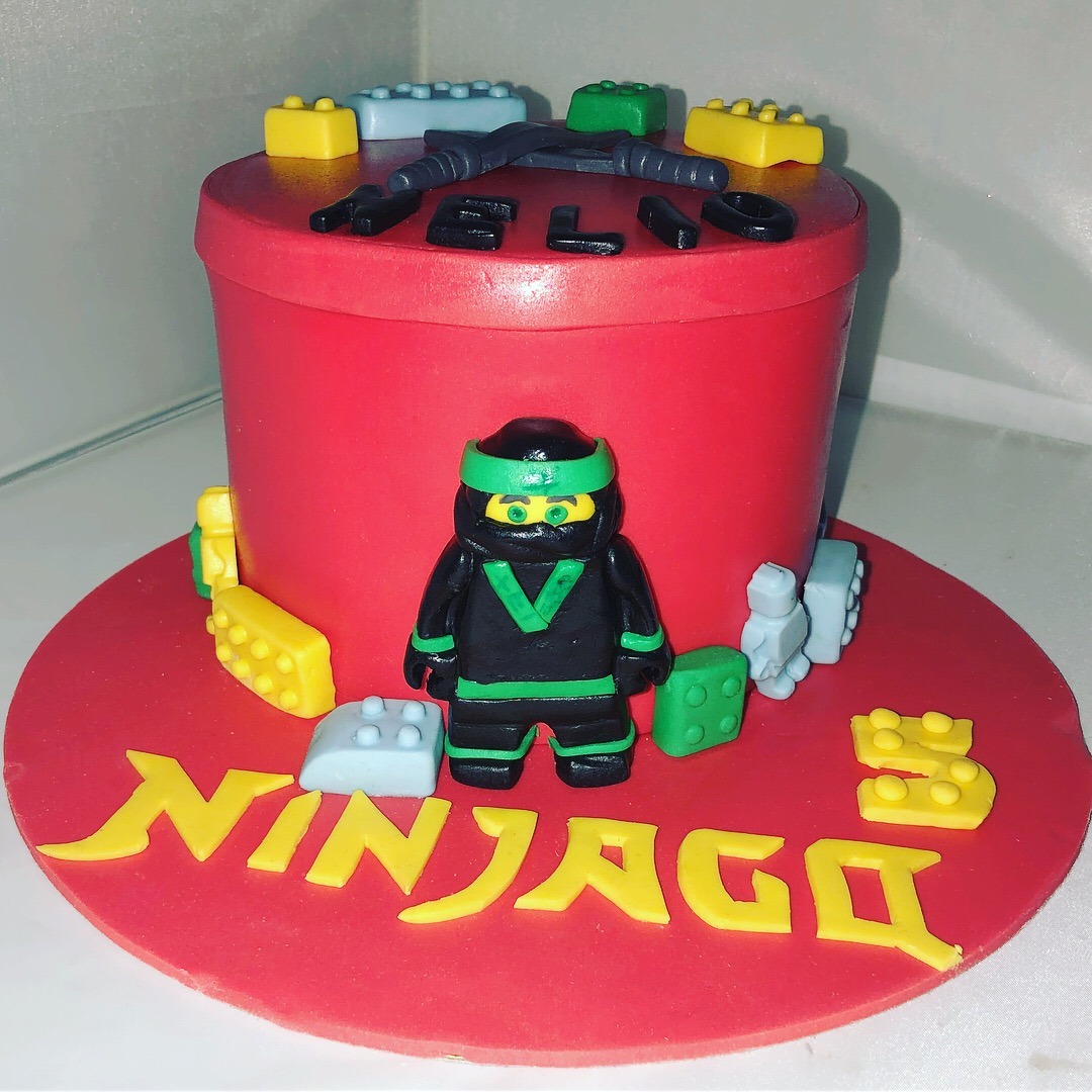 Gourmandelices de Claudia - Cake Design - Ninjago - 5 ans Nelio