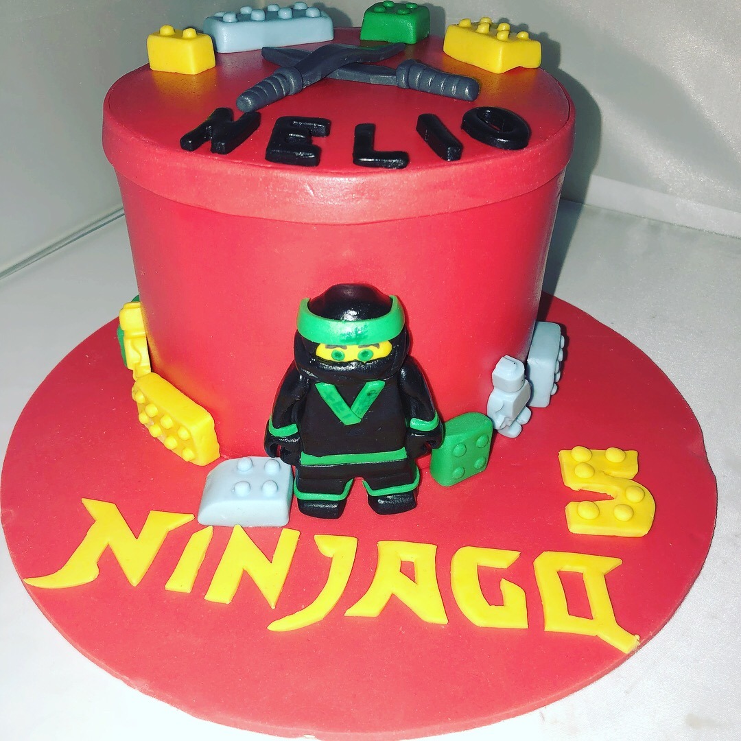 Gourmandelices de Claudia - Cake Design - Ninjago - 5 ans Nelio