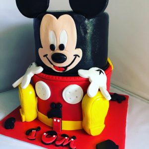 Gourmandelices de Claudia - Cake Design - Mickey - 1 an Tom