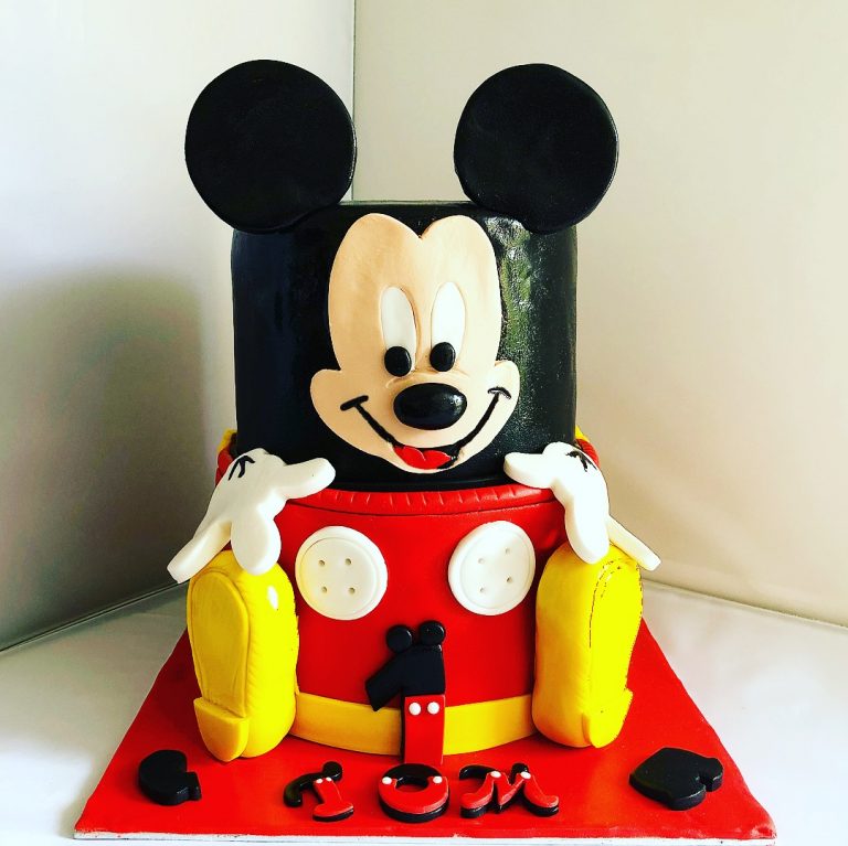 Gâteau Mickey : 1 an Tom