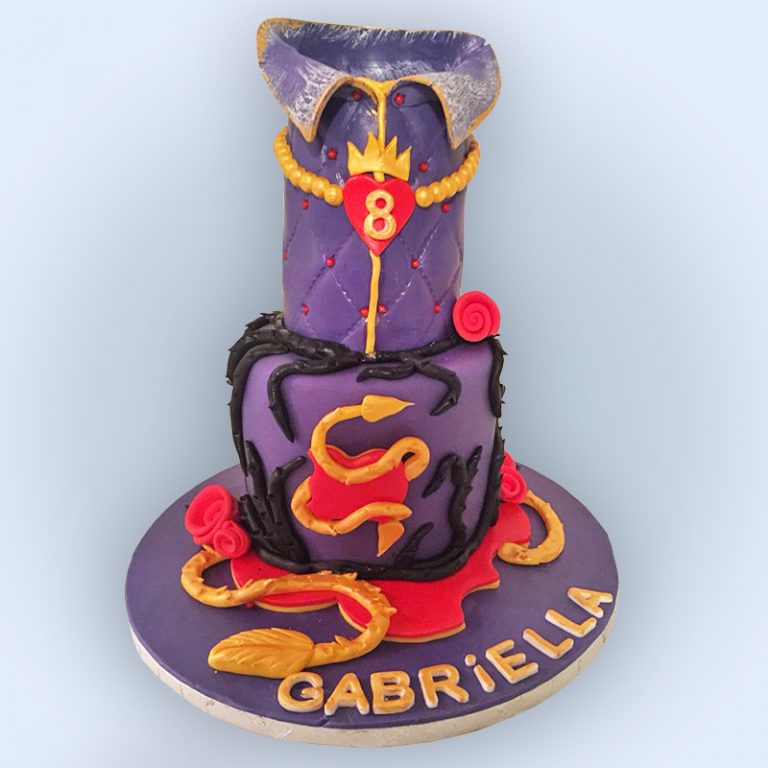 Gâteau The Descendants : 8 ans Gabriella