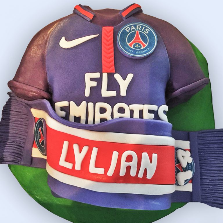 Gâteau PSG : 14 ans Lylian