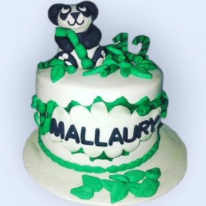 Gourmandelices de Claudia - Cake Design - Panda - 12 ans Mallaury