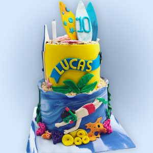 Gourmandelices de Claudia - Cake Design - 10 ans Lucas