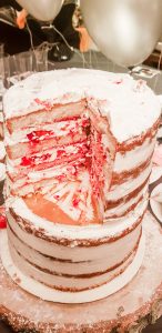 Gourmandelices de Claudia - Cake Design - Nacked Cake - 30 ans Pauline