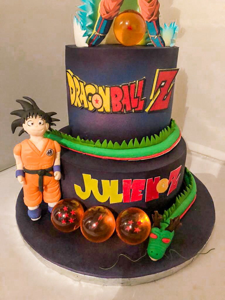 Gourmandelices de Claudia - Cake Design - Dragon Ball Z - 27 ans Julien