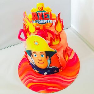 Gourmandelices de Claudia - Cake Design - Axel le Pompier