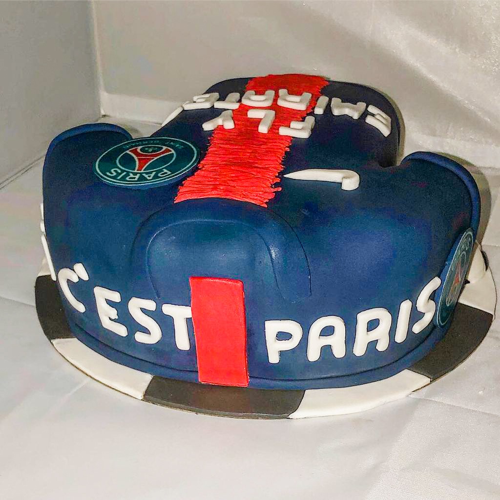 Gourmandelices de Claudia - Cake Design - PSG - 50 ans Fab
