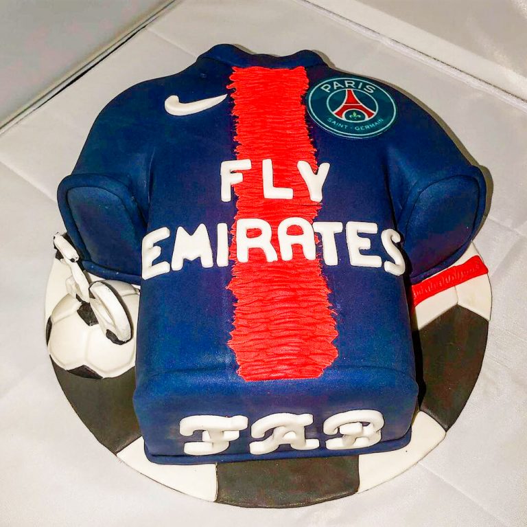 Gâteau PSG : 50 ans Fab