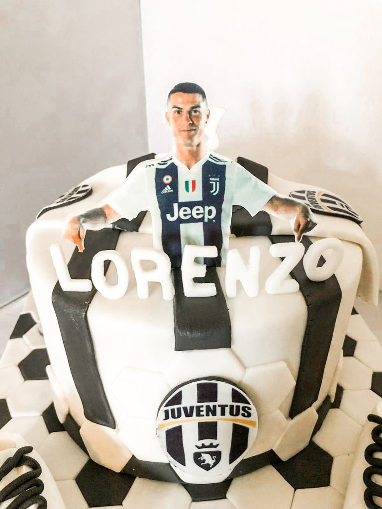 Gâteau Ronaldo : 13 ans Lorenzo