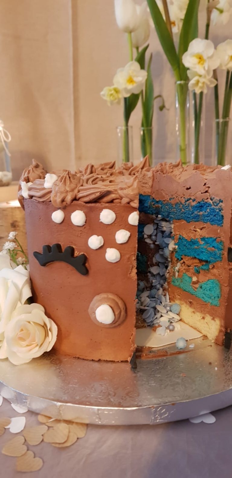 Gâteau annonce du genre (fille ou garçon)