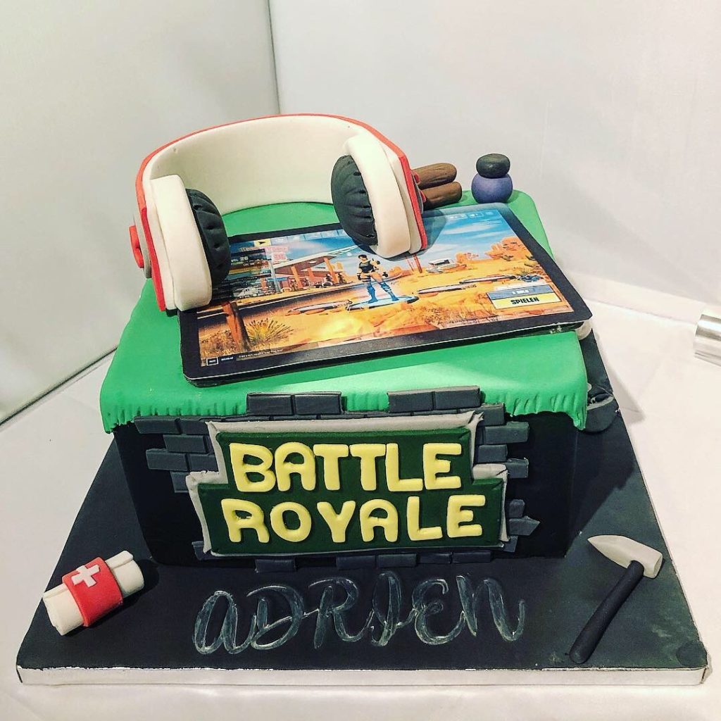 Gâteau Fortnite battle royale