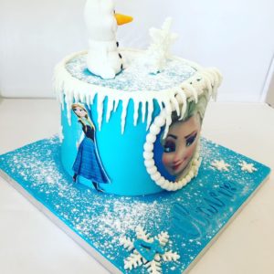 Gourmandelices de Claudia - Cake Design - La Reine des Neiges