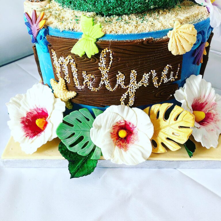 Gâteau vaiana  : 2 ans Melyna