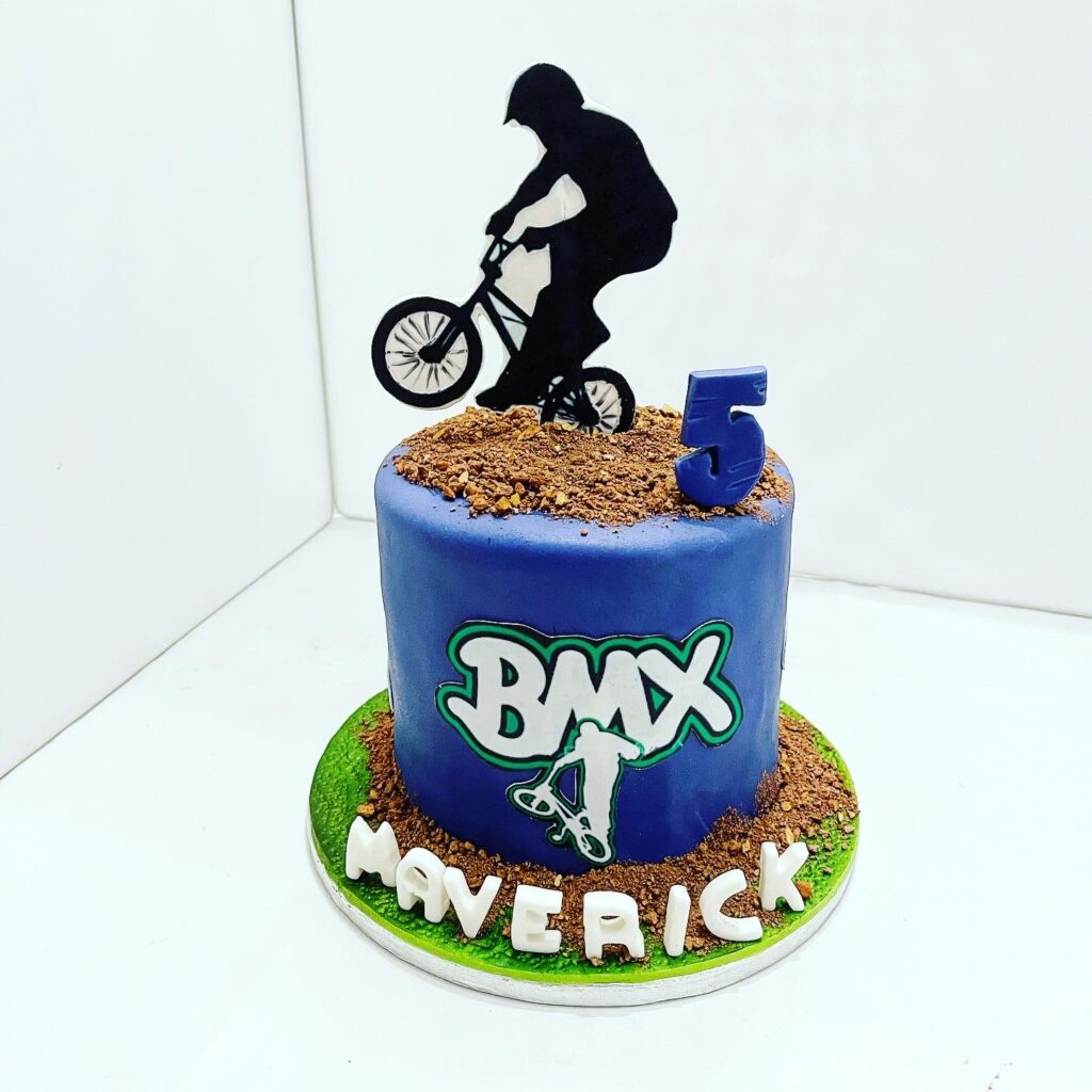 Gâteau BMX   : 5 ans Maverick